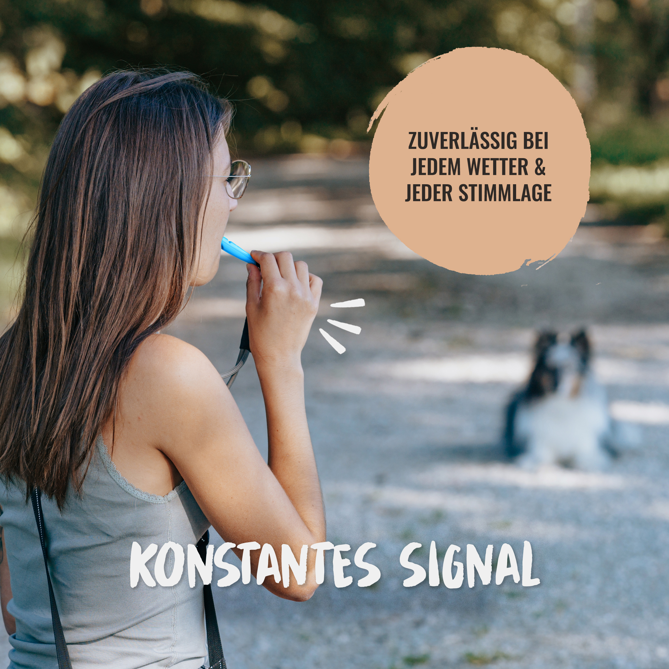 Hundepfeife Signalpfeife Trainingspfeife für Hunde Rudelkönig Hundetraining - Produktbild 4